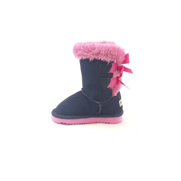 Childrenland Suede Παιδικές Μπότες Navy Μπλε 8009R-NAVY - Image 4