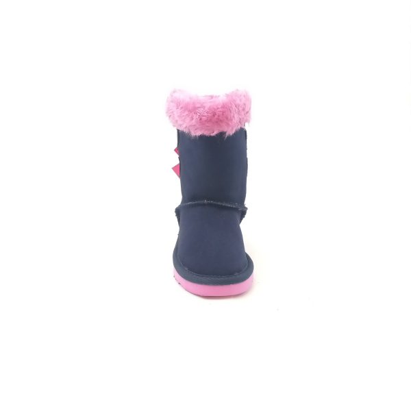 Childrenland Suede Παιδικές Μπότες Navy Μπλε 8009R-NAVY - Image 3