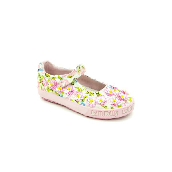Lelli Kelly LK8135 AW02 Fantasia bianco fioridi Pesco