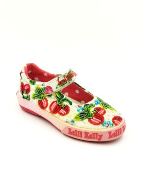 Lelli Kelly LK7101 Bianco Fantasia BA02 Strawberry