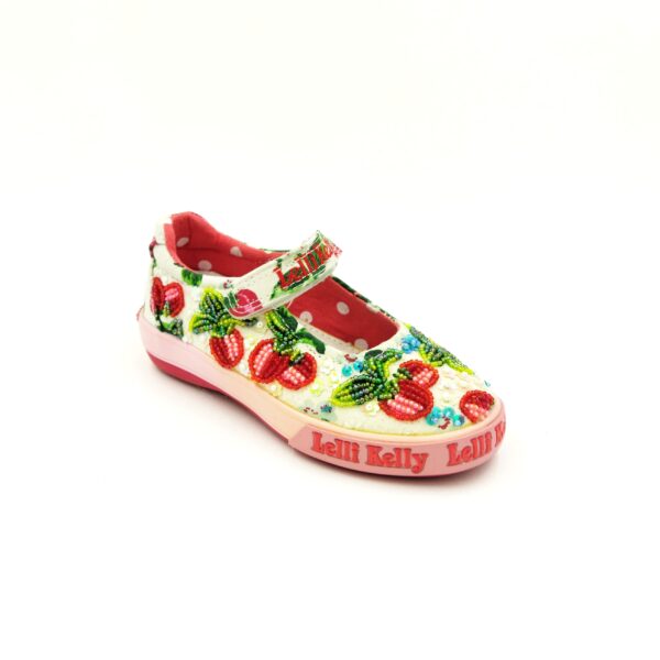 Lelli Kelly LK7101 Bianco Fantasia BA02 Strawberry