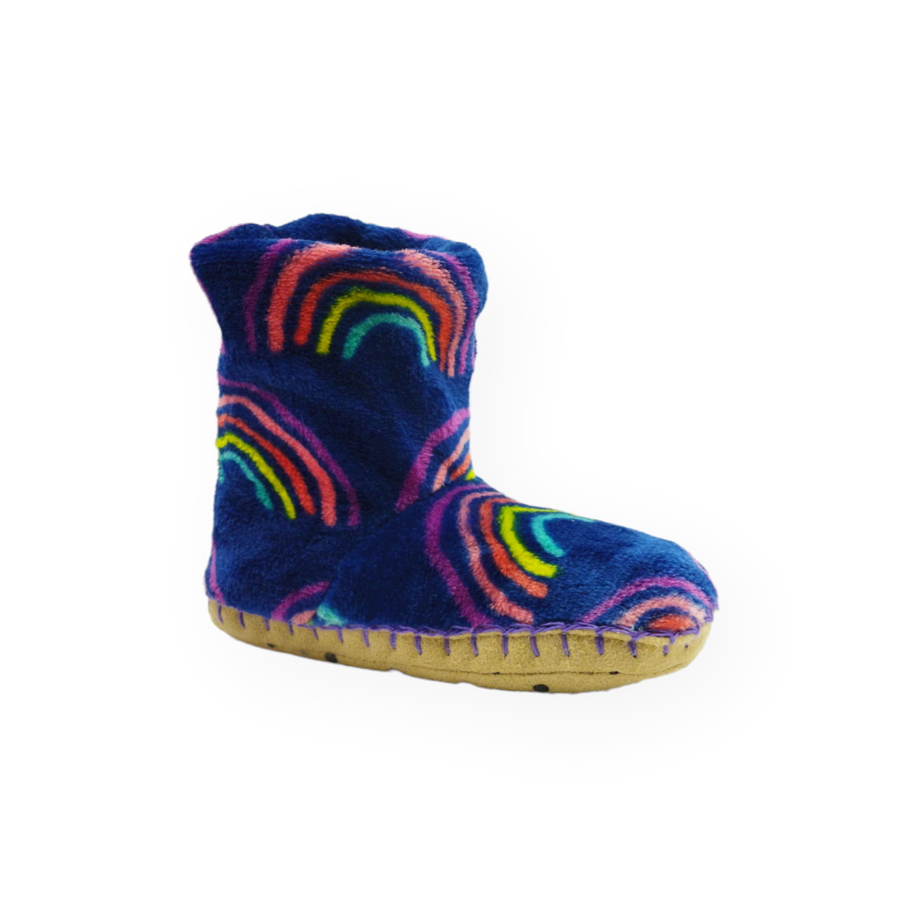 Hatley Fleece Slippers F22RDK009 ΜΛ/RAINBOW