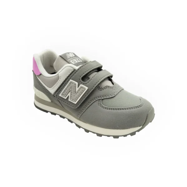 New Balance PV574MG1 ΓΚΡ ΡΟΖ ΠΟΡ